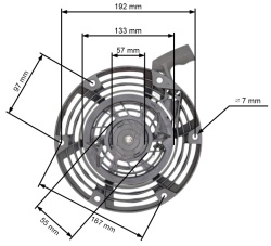 Arranque Briggs & Stratton 800E, 850E, 875E