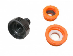Connector between garden hose and tap (with 3 adapters) - Img 2