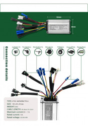 Display + controller bicicleta electrica