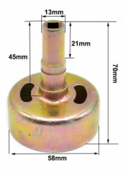 Lame d'embrayage TL 33 (petite) carrée