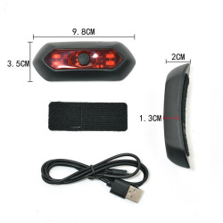 Lumina LED casca moto