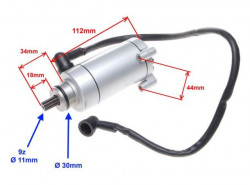 Electromotor moto Romet Zetka