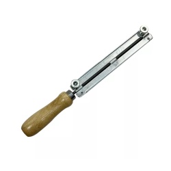 Pila ascutit lant cu sablon si maner lemn Farmertec 4,8mm