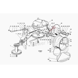 Pinion întinzător lant Stiga | Castelgarden TC102, TC122