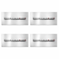 Set 4 palete / lame flotoare pentru elicoptere beton (150 x 350 mm)