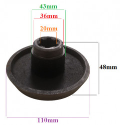 Ambreiaj conic inferior pentru motosapa / motocultor Szentkiraly DK 551