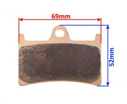 Placute frana moto Yamaha BT1100