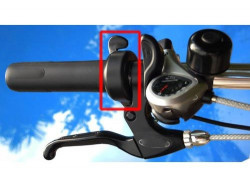 Maneta acceleratie simpla bicicleta / trotineta electrica-3