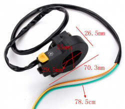 Comutator pornire kit motor bicicleta
