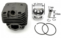 Κινέζικος κύλινδρος αλυσοπρίονου 5800 Farmertec Ø 45.2mm