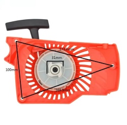 Demaror drujba chinezeasca 3800, Einhell, Talon, Royal (arc dublu)