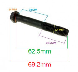 Surub cutit masina tuns iarba 62.5mm