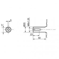 Reductor motosapa / motocultor 2:1 Gx 160, Gx 200