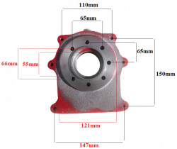 Flansa transmisie motosapa benzina  7 CP