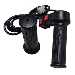 Acceleratie + comenzi lumini triciclu electric