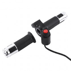 Acceleratie bicicleta / scuter electric (cu indicator de voltaj)