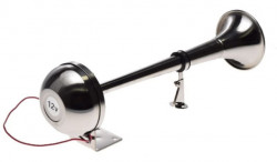 Claxon horn metal crom 12V-2