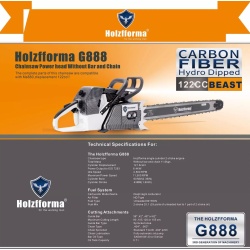 Drujba Holzfforma® G888 PRO122cc (fara lama si lant)