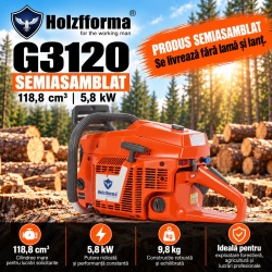 Halbmontierte Kettensäge Holzfforma® G3120
