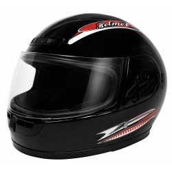 Casca scuter Full Face Safe (neagra)