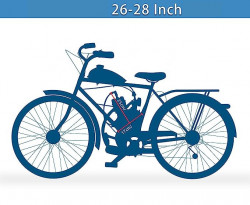 Kit motor bicicleta 80 cc 2 TIMPI (GRI)