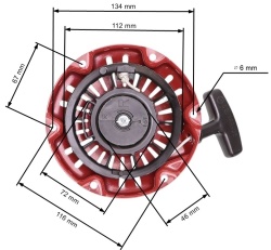 Kompatibler Anlasser Honda GX 100