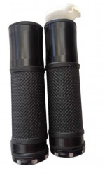 Maniche in metallo nero