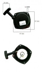 Demaror motocoasa Einhell Zenoah Stiga Guede Ruris PS 490S (china)-3