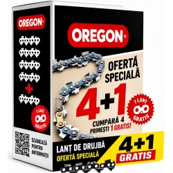 Pachet 5 lanturi drujba Oregon 32 dinti, pas 3.25, canal 1.3mm 95TXL064 