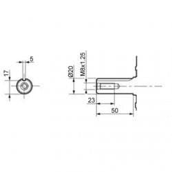 Reductor motosapa / motocultor 2:1 Gx 160, Gx 200