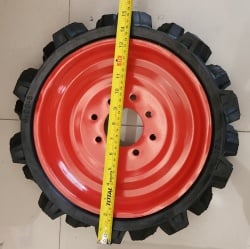 Roata completa 4.00 x 8 (CAUCIUC PLIN)
