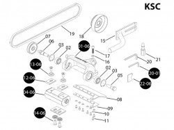Dispozitiv de decojire drujba Stihl Ms660 (cilindric)