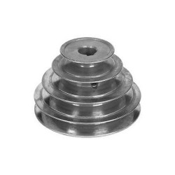 Universal-Elektromotor-Riemenscheibe mit 4 verschiedenen Durchmessern (24 mm an der Welle)
