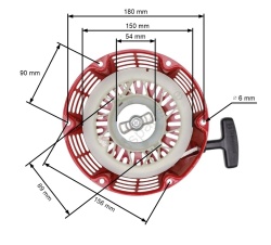 Συμβατή μίζα Honda GX 240, Honda GX 270