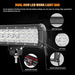 Proiector led bar 126W, 48leduri 51cm)