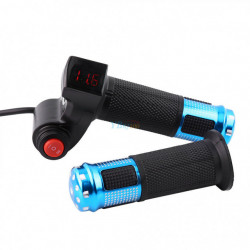 Acceleratie bicicleta / scuter electric (cu indicator de voltaj) 350w