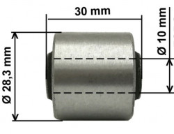 Bucsa motor dreapta Linhai 260-300cc (OEM: 24223)