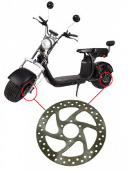 Brake disk for electric scooter City Coco