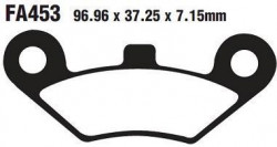 Break pads for ATV 260-300CC