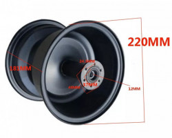 Janta fata scuter electric City Coco 225/55/8 Inch
