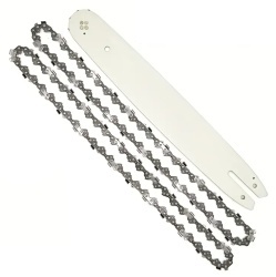 Chainsaw blade + 2 chains 25 teeth step 3/8 35cm