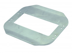Guide plate for "rim" type attachment (straight plane)