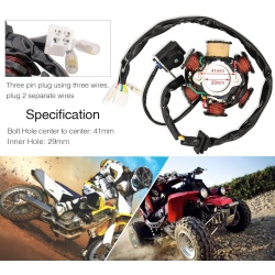 Instalatie electrica scuter GY6 50cc (9 in 1)