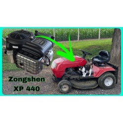 Motor ax vertical Zongshen XP420 (ax 25.4 Ø - 87mm) 11.5 CP (pentru tractorase)