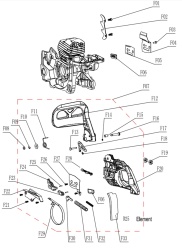 Drujba JonCutter® G5800 58cc (fara lama si lant)