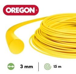 Oregon 3mm x 15m (στρογγυλό τμήμα) σύρμα για χλοοκοπτικό / χορτοκοπτικό Oregon