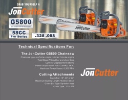 Drujba JonCutter® G5800 58cc (fara lama si lant)