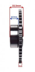 Pinion bendix pentru Yamaha YBR 125cc