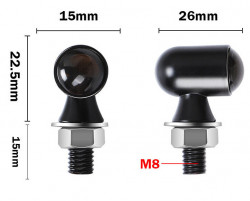 Set mini semnale scuter / motocicleta (model 2)