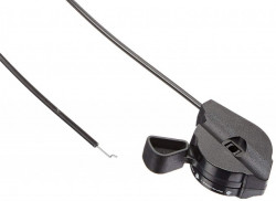 Throttle cable + lever 115 cm (lawn mower, tiller, cultivator)